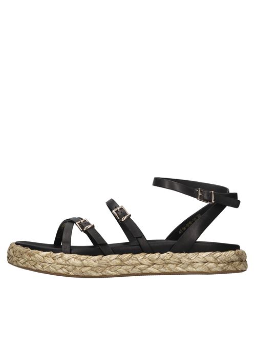 Sandali in pelle EMANUELLE VEE | 451M-906-18-P146NERO